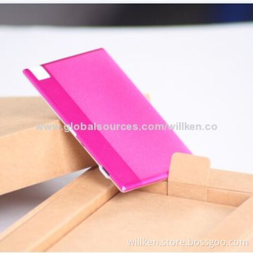 Portable power station, super thin 4.8mm, professional for Samsung/HTC mobile phone/micro connector
